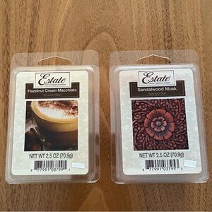 Discontinued-2 packs of Estate home fragrance system wax melts